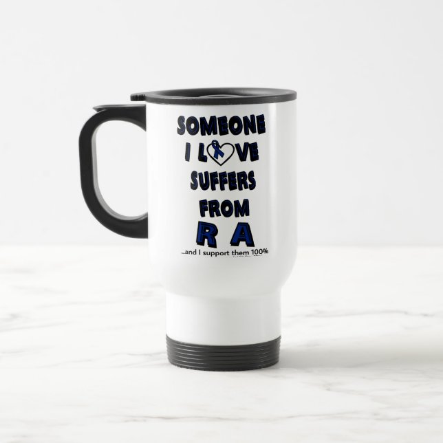 Mug De Voyage Quelqu'un que j'aime...RA (Gauche)