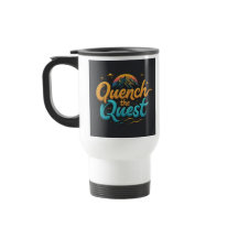 "Quench the Quest" Canette de café de voyage