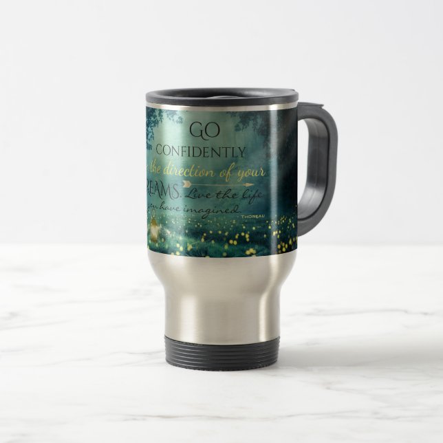Mug De Voyage Quota de Whimsical Inspiring (Devant droit)