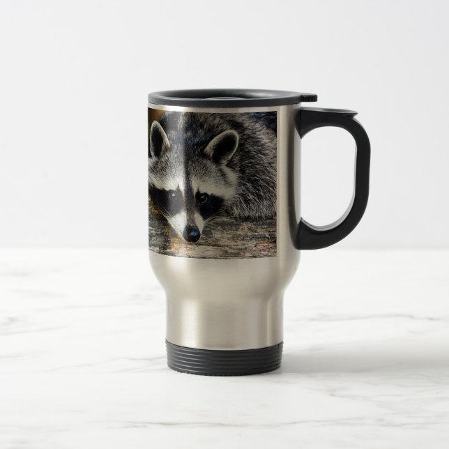 Mug De Voyage Raccoon 003 (Droit)