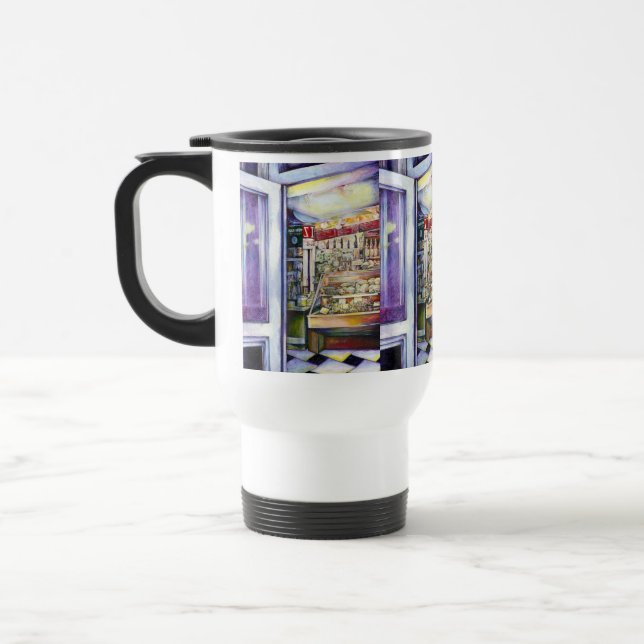 Mug De Voyage Rafraîchir dans un déli chaud (Gauche)