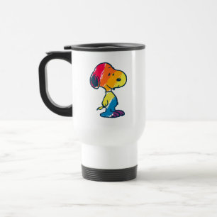 Mug De Voyage Rainbow Snoopy
