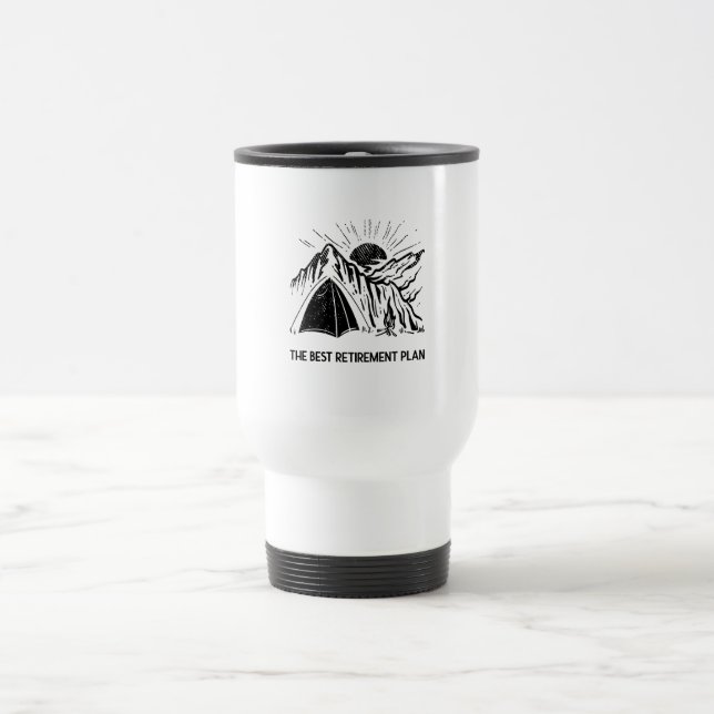 Mug De Voyage Randonnée et Camping (Centre)