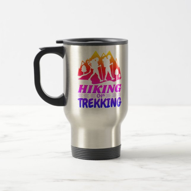 Mug De Voyage Randonnée ou trekking (Gauche)