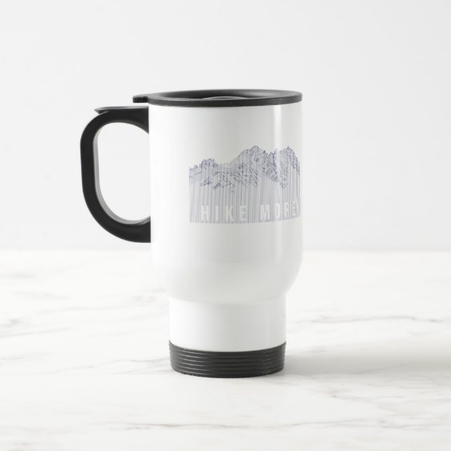 Mug De Voyage Randonnée Plus Montagnes (Gauche)