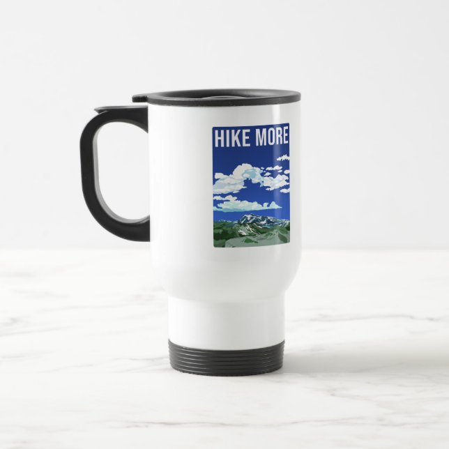 Mug De Voyage Randonner plus deux tons (Gauche)