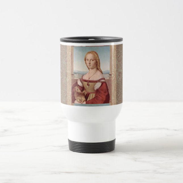 Mug De Voyage Raphael Dame et la Licorne Classique beaux-arts (Centre)