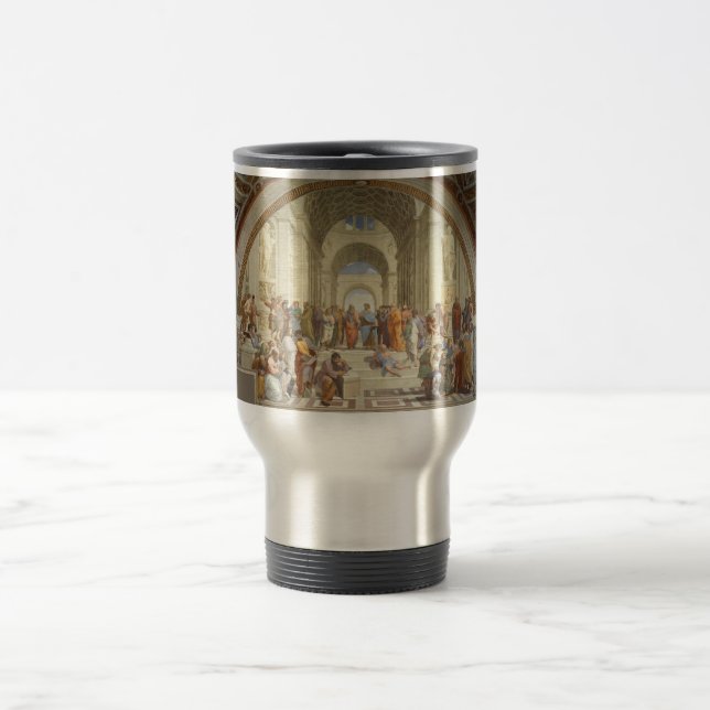 Mug De Voyage Raphael - L'École d'Athènes (Centre)