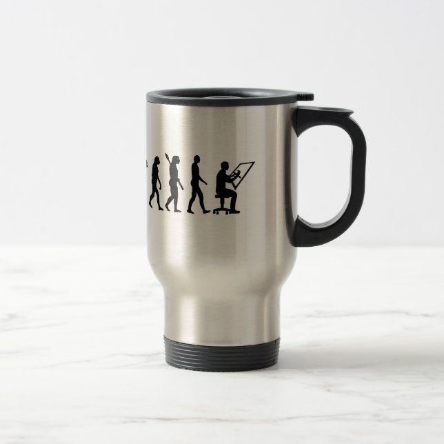 Mug De Voyage Rapporteur d'évolution (Droit)