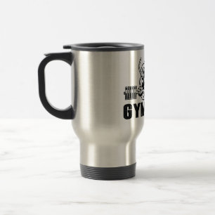 Mug De Voyage Rat de salle de sport