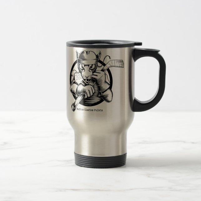 Mug De Voyage Rat d'hockey (Droit)