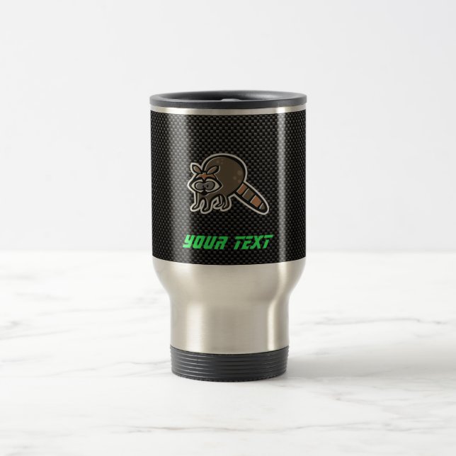 Mug De Voyage Raton laveur lisse (Centre)