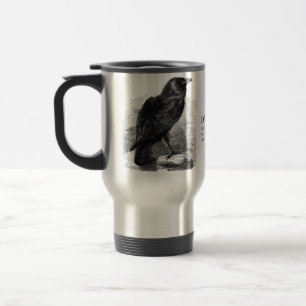 Mug De Voyage Raven par Edgar Allen Poe