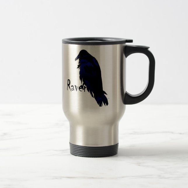 Mug De Voyage Raven sur Raven (Droit)