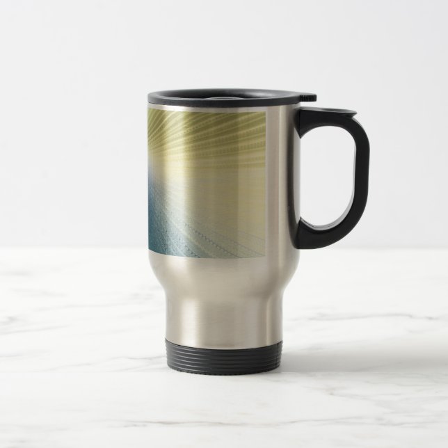 Mug De Voyage Rayons Dorés (Droit)