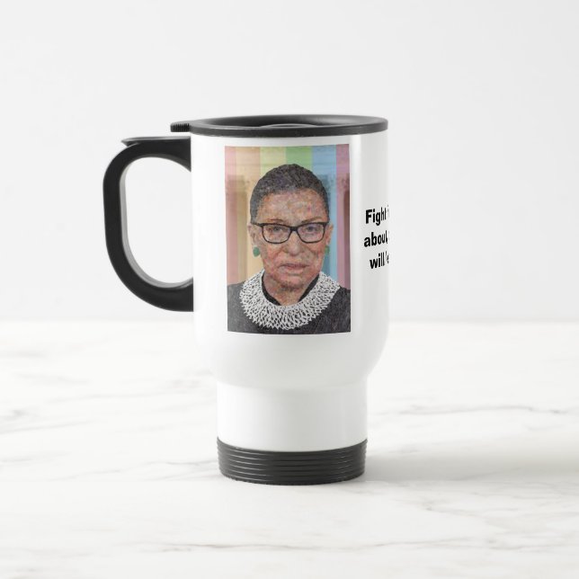 Mug De Voyage RBG 15 oz de muscade (Gauche)