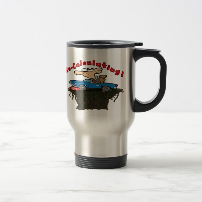 Mug De Voyage Re-Calcul (Droit)