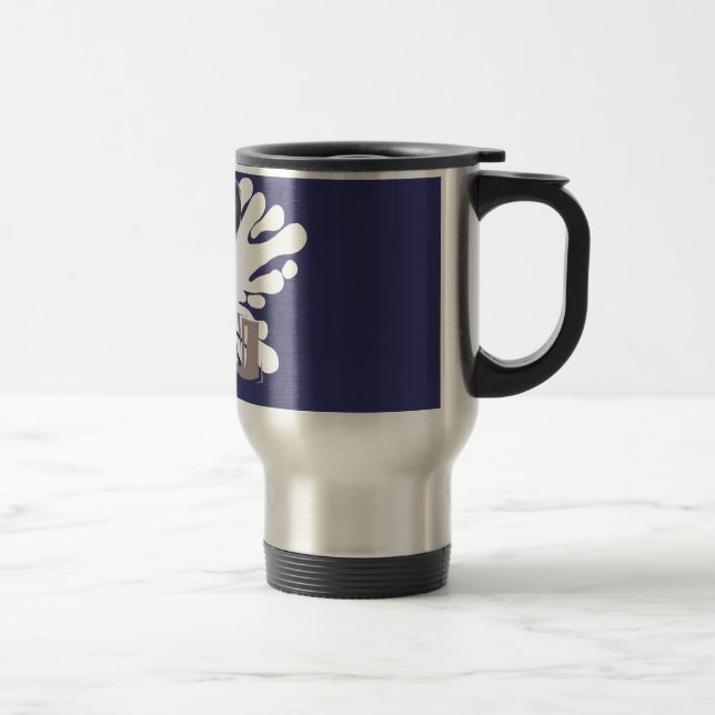 Mug De Voyage Récipient de jus de l'âne du DJ (Droit)