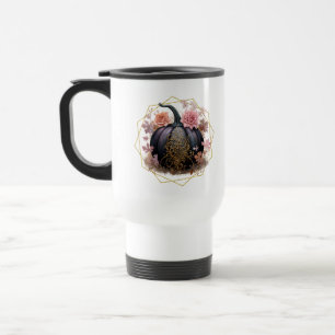 Mug De Voyage Récolte de monogramme floral