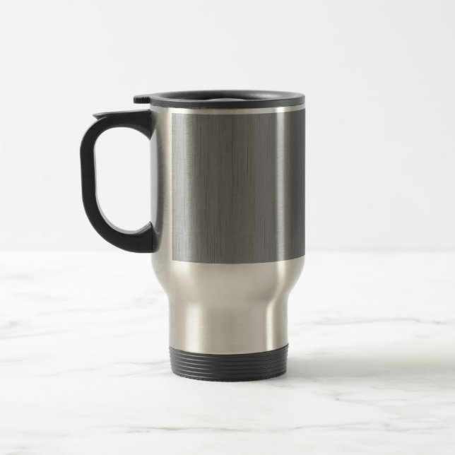 Mug De Voyage Regard argenté en métal (Gauche)