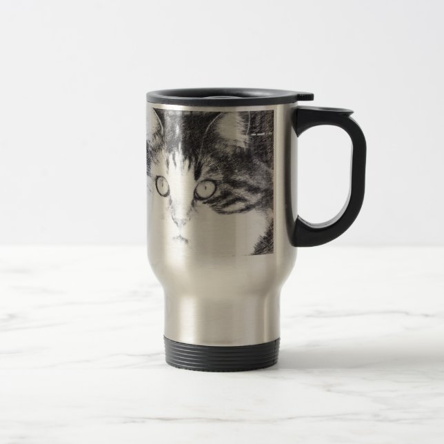 Mug De Voyage regard fixe (Droit)