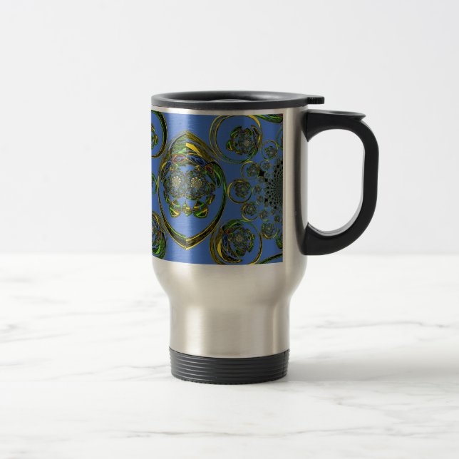 Mug De Voyage Regardez mes courbes bleues (Droit)