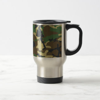 Mug De Voyage Région boisée Camo