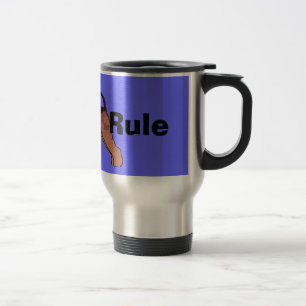 Mug De Voyage Règle d'Airedales