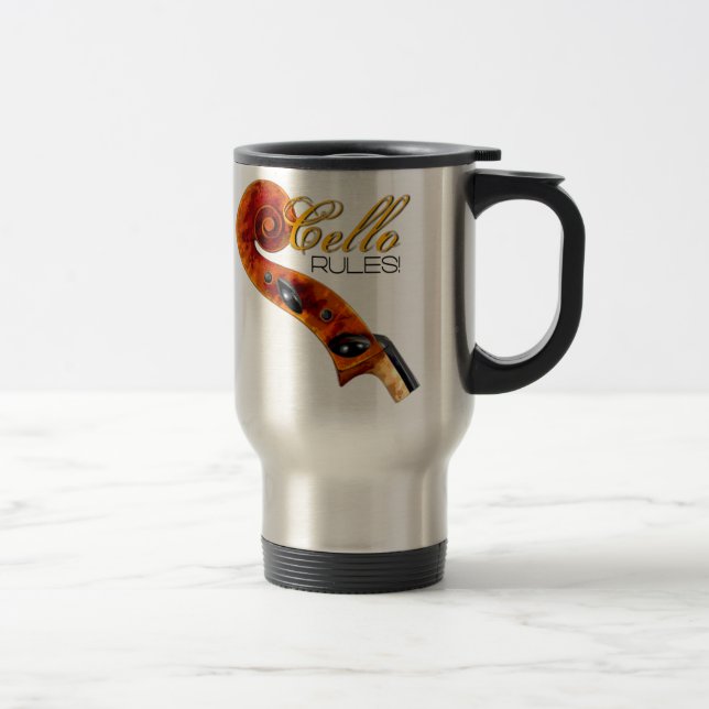 Mug De Voyage règles de violoncelle (Droit)