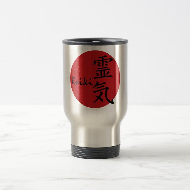 Mug De Voyage Reiki - rouge (Centre)