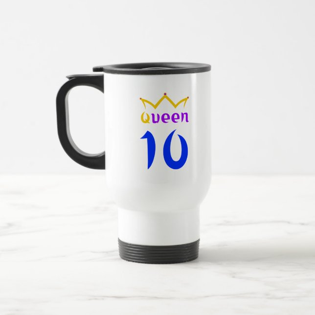 Mug De Voyage Reine 10 (Gauche)