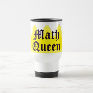 Mug De Voyage Reine de maths