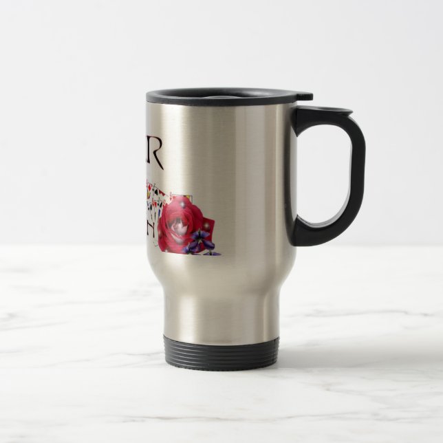 Mug De Voyage Reine de tisonnier (Droit)
