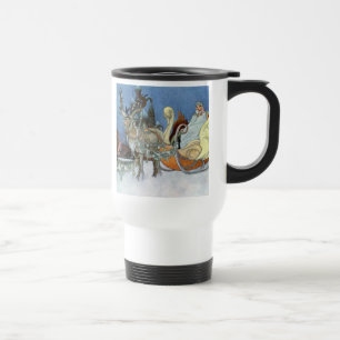 Mug De Voyage Reine des neiges Russe Princesse Reindeer
