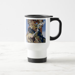 Mug De Voyage Reine Maeve Princesse Guerrière Art Fantastique