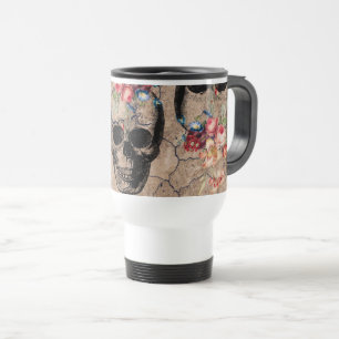 Mug De Voyage Renaissance - Les crânes fleurissent de la poussiè