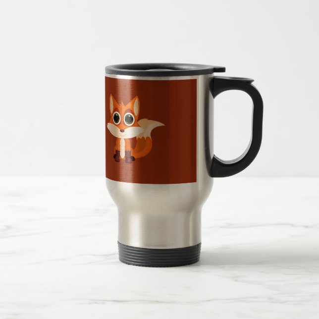 Mug De Voyage Renard (2) (Droit)