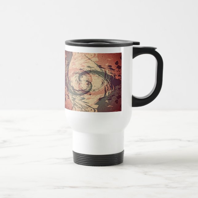 Mug De Voyage Rencontrez-Moi Au Milieu - Fractal (Droite)