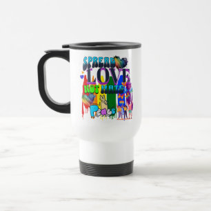 Mug De Voyage Répandez l'amour, pas la haine Fierté LGBTQI+
