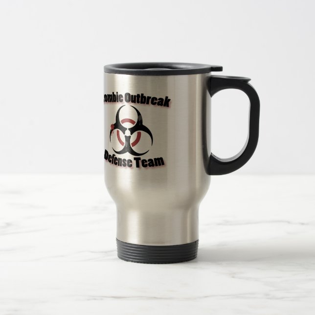 Mug De Voyage Réponse de zombi (Droit)