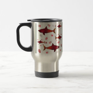 Mug De Voyage Requin rouge
