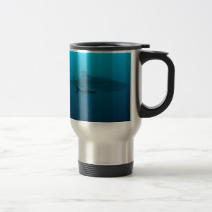 Mug De Voyage Requins Poisson Eau Océan Tropical Plage Paix Amou