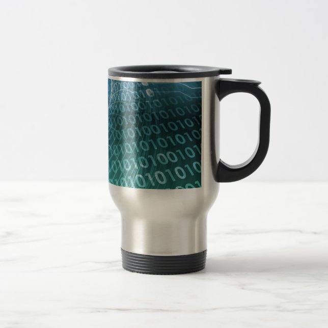 Mug De Voyage Réseau informatique (Droit)