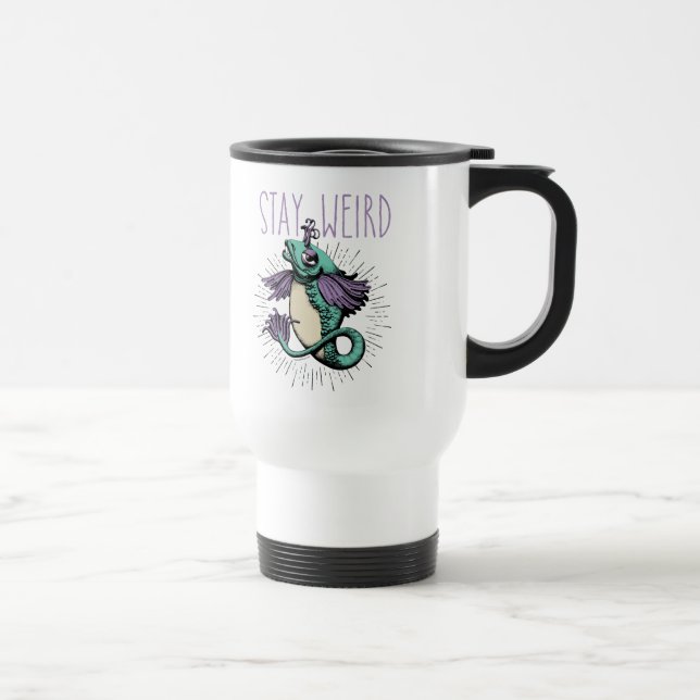 Mug De Voyage Reste bizarre (Droite)