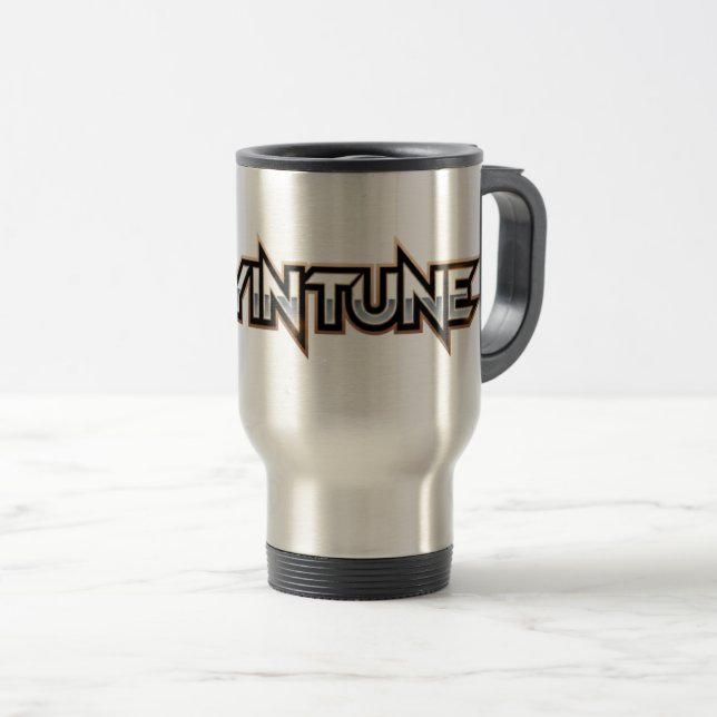 Mug De Voyage Rester en harmonie - texte (Devant droit)