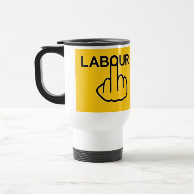 Mug De Voyage Retournement de la main-d'oeuvre (Gauche)