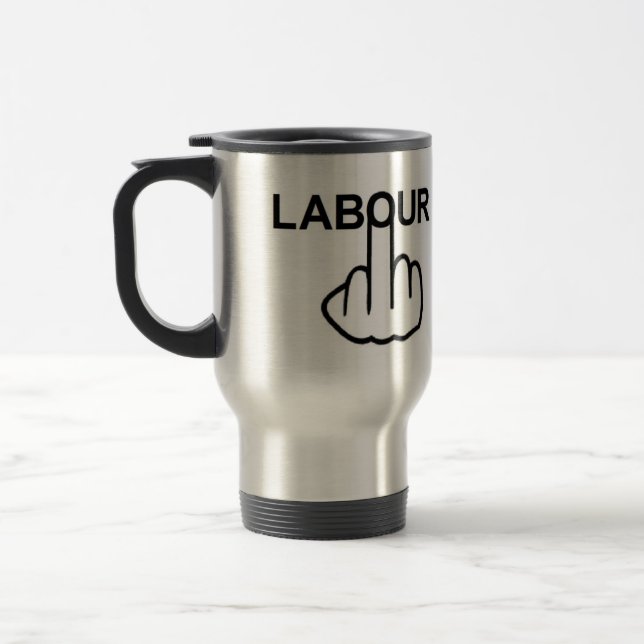 Mug De Voyage Retournement de la main-d'oeuvre (Gauche)