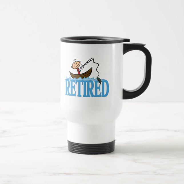 Mug De Voyage Retraité (Droite)