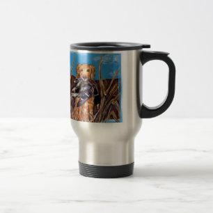MUG DE VOYAGE RETRIEVER DORÉ