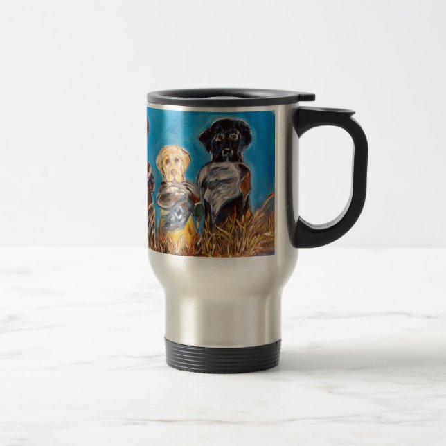MUG DE VOYAGE RETRIEVEURS DU LABRADOR (Droit)